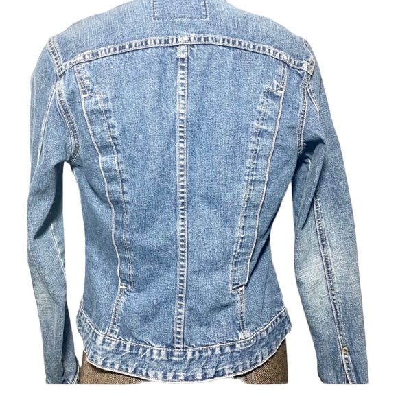 Vintage Guess Jeans Trucker Jacket Medium Coat - Picture 4 of 9